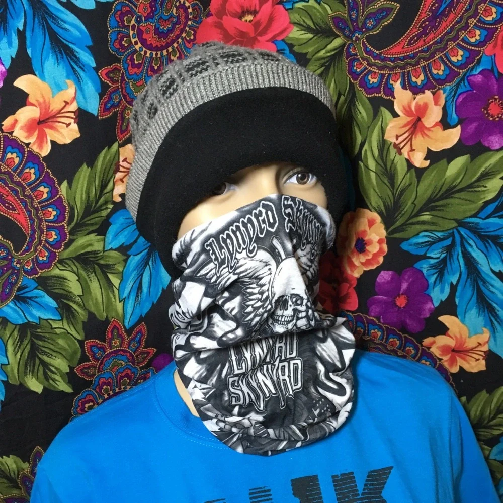NEW MEN’S LYNYRD SKYNYRD x HOT WHEELS FACE COVER MASK
